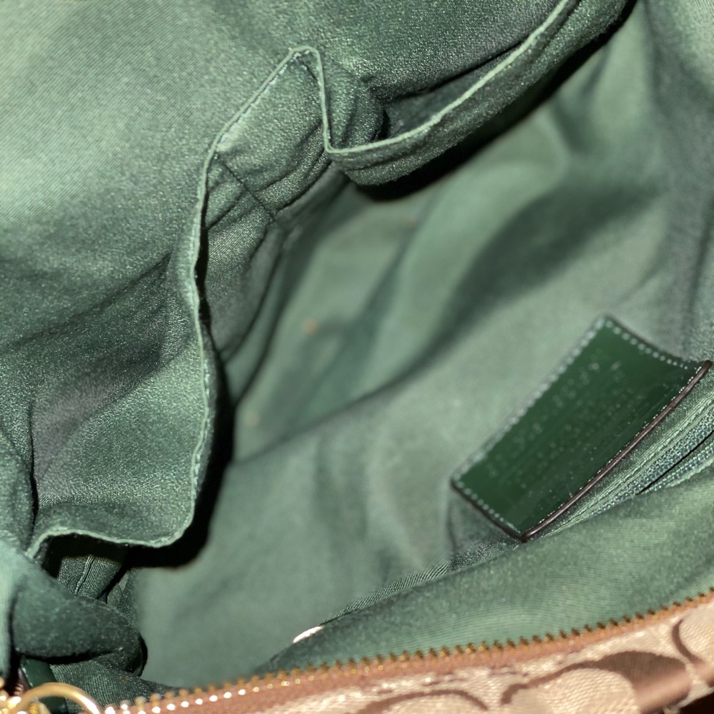 Green Python Coach Purse - image 2